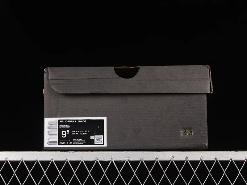 All categories Air Jordan Jordan series basketball shoes Air Jordan 1 Low Z version Air Jordan 1 Low Golf "White Purple" AJ1 Joe 1 new golf version white and purple color DD9315-105